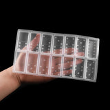 Dominoes Epoxy Resin Molds Game Silicone DIY Jewelry Making Accessories