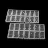 Dominoes Epoxy Resin Molds Game Silicone DIY Jewelry Making Accessories