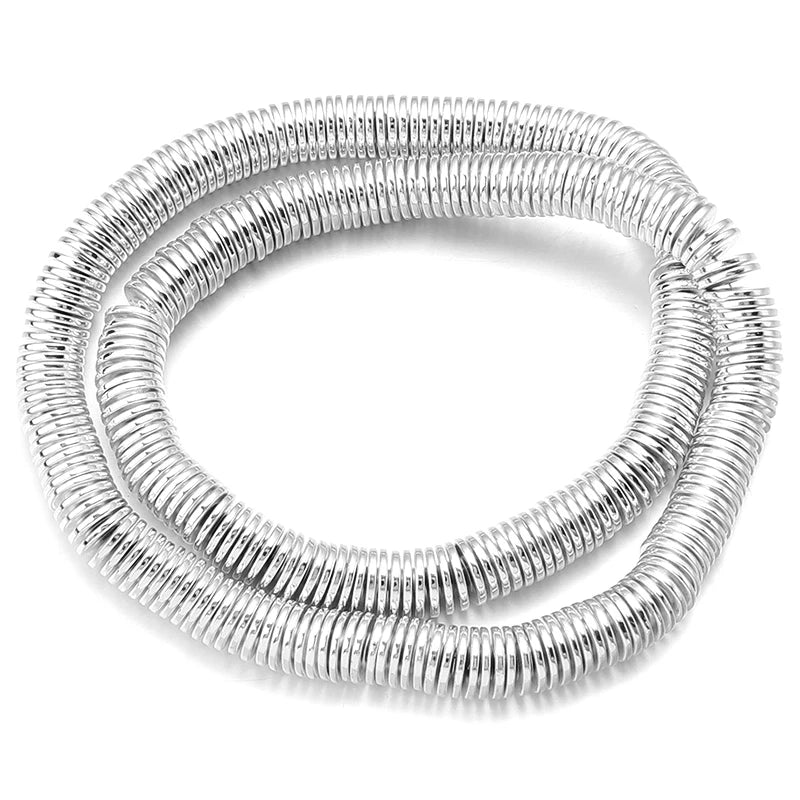Natural Hematite Rondelle Beads 3-8mm for Jewelry Making