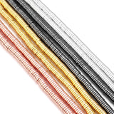 Natural Hematite Rondelle Beads 3-8mm for Jewelry Making