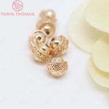 6PCS 7x8MM Champagne Spacer Beads DIY Jewelry Accessories