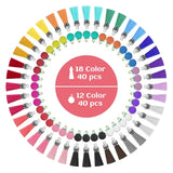 281PCS Acrylic Clear Blanks & Craft Pliers Kit for DIY Vinyl Crafting