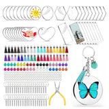 281PCS Acrylic Clear Blanks & Craft Pliers Kit for DIY Vinyl Crafting