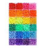 2880pcs Beads Elastic Strings DIY Jewelry Making Kit