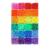 2880pcs Beads Elastic Strings DIY Jewelry Making Kit