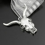 10PCS 39x39MM Antique Silver Zinc Alloy Sheep Head Charms Pendants