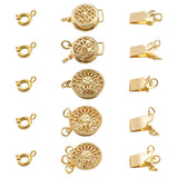 28Pcs Brass Box Clasps for Bracelet Making Jewelry Findings