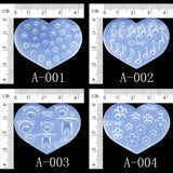 28Pcs Mini Nail Art Silicone Mold for Acrylic Gel Tools