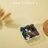 28pcs Cat Charms Hollow Fish Acrylic Pendant for DIY Jewelry Making