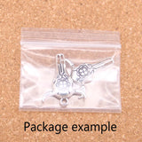 28pcs Vintage Skeleton Key Charms Antique Pendants DIY Jewelry Making