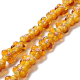 Colorful Bumpy Flower Lampwork Beads Strand for Jewelry Making