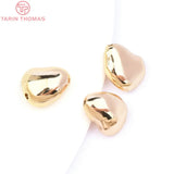 6PCS 7.8x8MM Hole 1.5MM Brass Spacer Beads High Jewelry Making