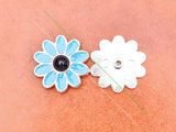29Mm Beauty Flower Bead Leathercraft Case Luggage Bag Belt Keyring Accessories