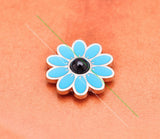 29Mm Beauty Flower Bead Leathercraft Case Luggage Bag Belt Keyring Accessories