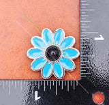 29Mm Beauty Flower Bead Leathercraft Case Luggage Bag Belt Keyring Accessories