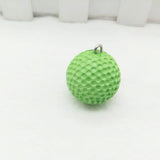 Golf Ball DIY Keychain Pendant Accessories Earrings Necklace Pendant