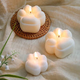 Cat Paw Candle Silicone Mold for DIY Aromatherapy Candle Soap Making Mould