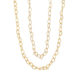 2M 18K Heart Charm Chain for DIY Choker Necklace