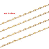Stainless Steel Oval Lip Chain for Jewelry Making