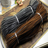 2M Flat Cow Leather Rope DIY Jewelry Making Shoe Laces