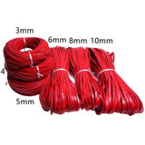 Colorful Leather Jewelry Cord String DIY Chokers Necklace