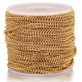 2M Miami Cuban Stainless Steel Chain for DIY Necklace Bracelet