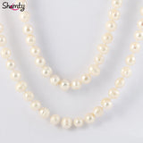 2M Natural Freshwater Pearl Necklace 10mm AA Pearls