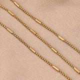 2M Stainless Steel 2mm Pinch Chain for DIY Jewelry