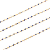 2M Stainless Steel Enamel Lip Link Chains for Women Necklace Bracelet Making