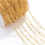 2M Stainless Steel Oval Link Chain DIY Jewelry Making