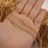 2M Stainless Steel Oval Link Chain DIY Jewelry Making