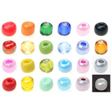 2MM/4MM Glass Seed Beads Candy Rainbow Mini Bead Set Small Craft Beading DIY