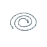 Stainless Steel Box Chain Necklace Charm Jewelry Pendant 45-75CM