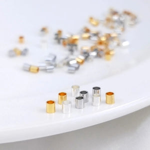 Copper Snap End Beads Clip Buckle for DIY Jewelry Making
