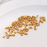 Copper Snap End Beads Clip Buckle for DIY Jewelry Making