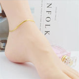 2MM Chain Bracelets For Women Silver925 Anklets Girl Party Accessories