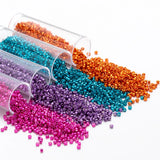 2MM MKU Glass Beads Metallic Colours Loose Bead For DIY Jewelry Craft Making