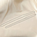 2MM Round Cable Necklace Chain Solid 925 Sterling Silver DIY Jewelry Supplies