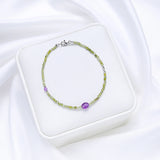 2MM Zirconia Bracelet 925 Silver Bangle for Women