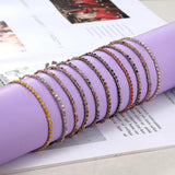 2MM Beads Hand-Woven Adjustable Bracelets for Men and Women