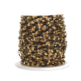 Enamel Flat Cable Chains Stainless Steel Filled - 2MM Width