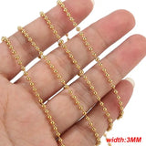 Colorful Metal Enamel Ball Chains for DIY Jewelry Making