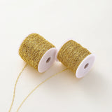 2M 2.3-3.5mm Gold Plated Brass Chain for DIY Jewelry Making