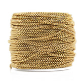 2M Stainless Steel Chains DIY Jewelry Making Necklace Bracelet Anklet
