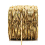 2M Stainless Steel Chains DIY Jewelry Making Necklace Bracelet Anklet