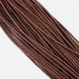 2M 3mm 5mm Round Braided Leather Cord Coffee Cow Leather Cords String Rope