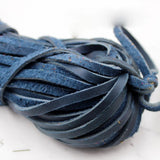 Flat Leather Jewelry Cord String Lace Rope DIY Necklace Bracelet Finding