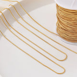 2M Copper Snake Chain for DIY Jewelry Making