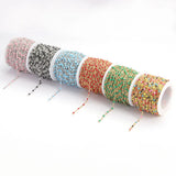 2Meters Stainless Steel Enamel Metal Chain for Jewelry Making DIY