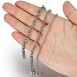 2Meters Copper Bracelet Cable Link Bulk Chains DIY Jewelry Making
